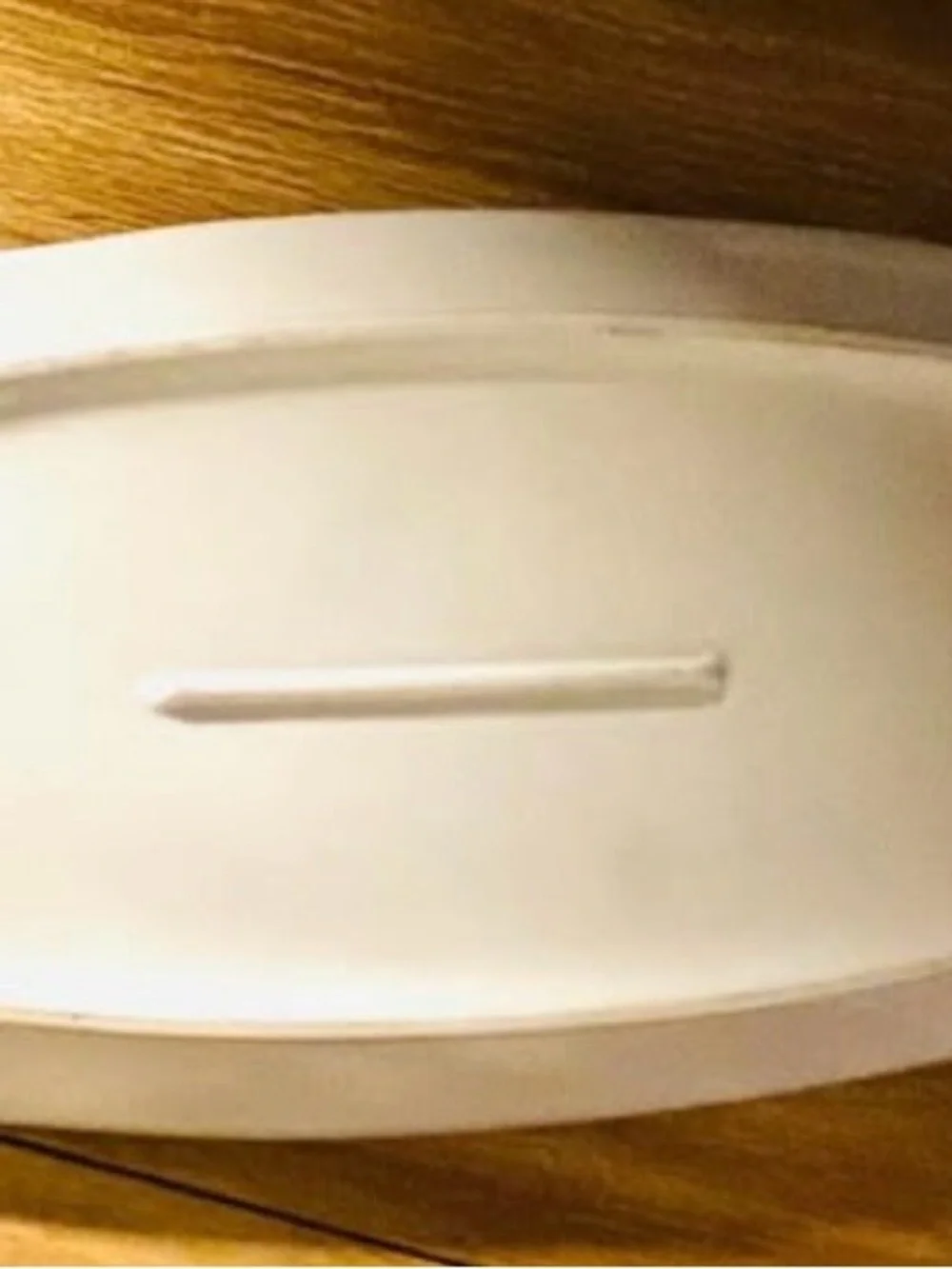Classic White Scalloped Edge Porcelain Serving Platter - Elegant Home Dining